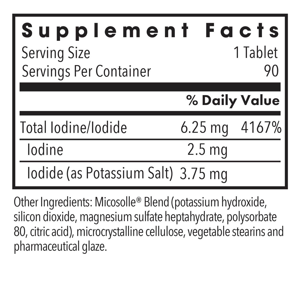 Iodoral 6.25 mg - 90 tab