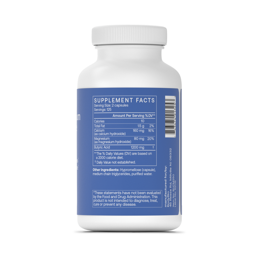 Calcium/Magnesium Butyrate - 250 caps