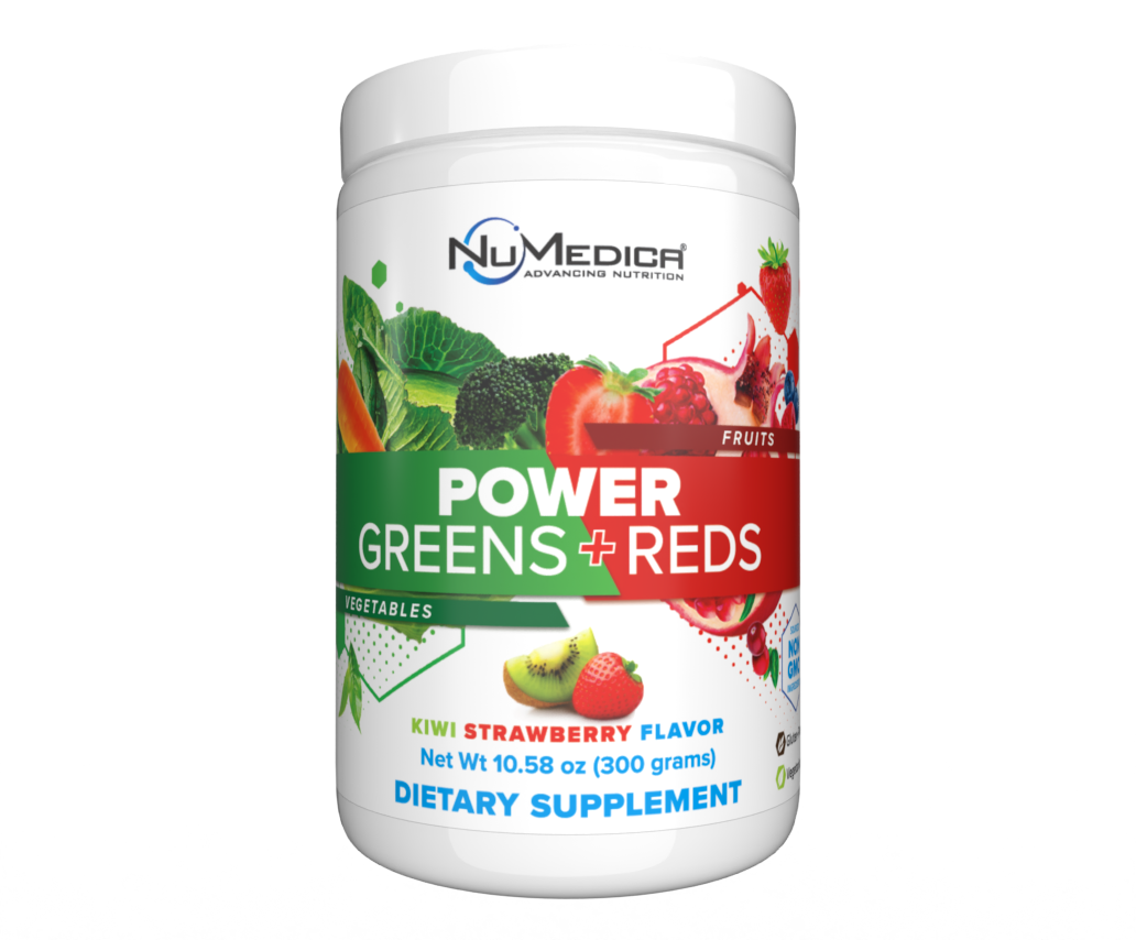 Power Greens + Reds Kiwi Strawberry 30 svgs