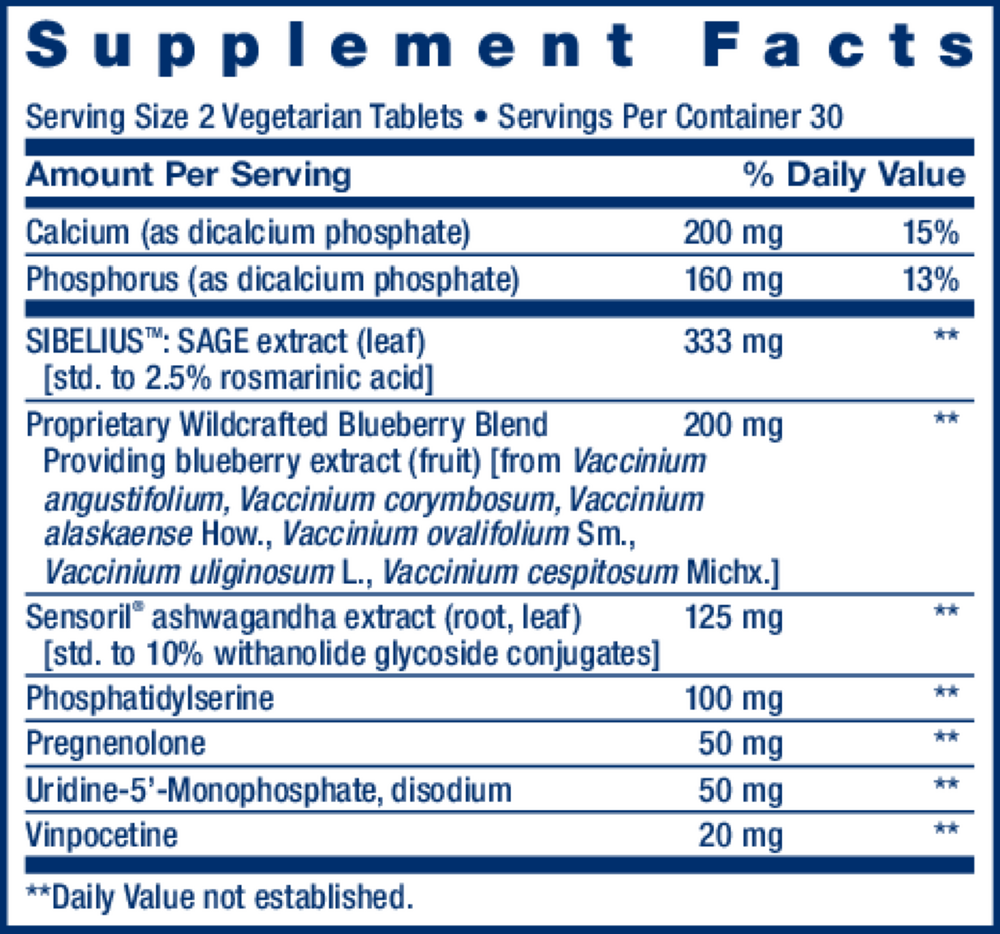 Cognitex Elite Pregnenolone