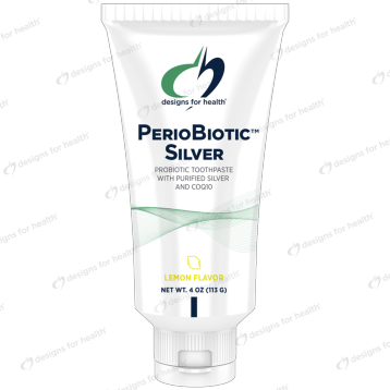 PerioBiotic Silver Toothpaste - 4 oz Lemon