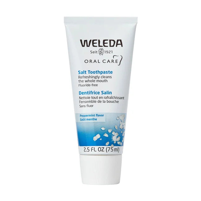 Toothpaste, Fluoride Free, Peppermint, 2.5 fl