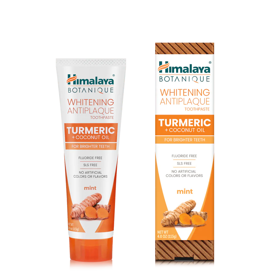 Turmeric+Coconut Oil Mint Toothpaste - 4 oz