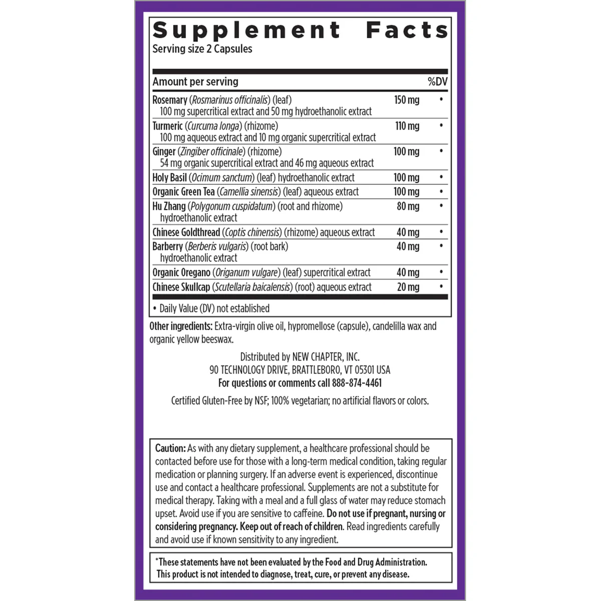 Zyflamend™ 30 caps Herbal Pain Relief