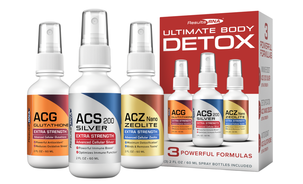 Ultimate Body Detox 3 Formula's - 2 oz ea
