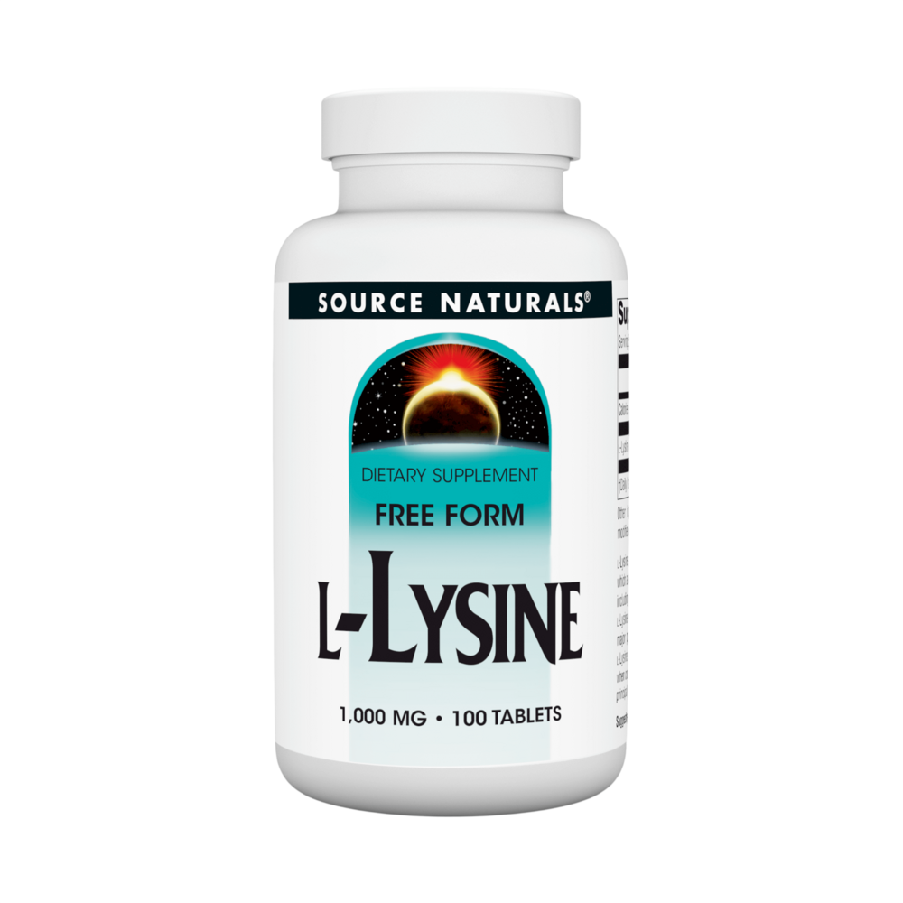 L-Lysine - 1000 mg -100 Tablets