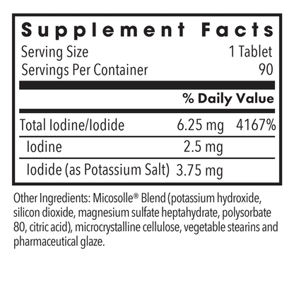 Iodoral 6.25 mg - 90 tab