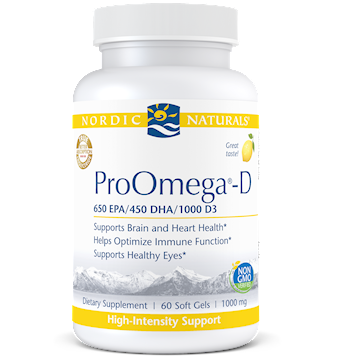 ProOmega-D Lemon 1000 mg - 60 soft gels