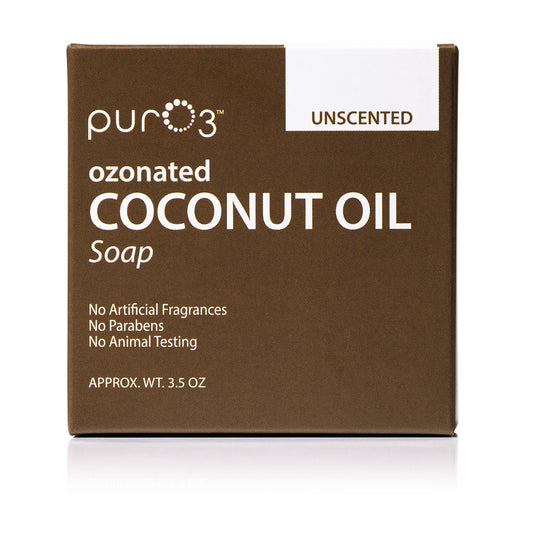 Ozonated Coconut Oil Soap - 3.5 oz