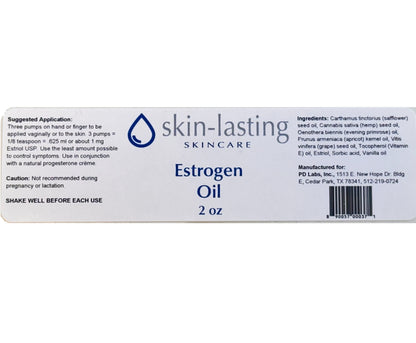 Estrogen Oil - 2 oz
