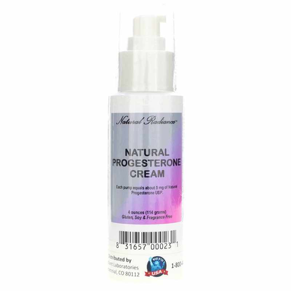 Natural Progesterone Cream - 2 oz