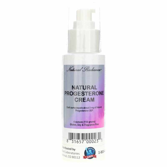 Natural Progesterone Cream - 2 oz